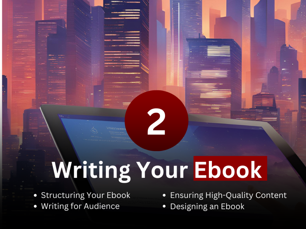 How to Write an Ebook and Sell It